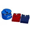 Sport-Thieme Teamhesjes-set 'Premium', Jeugd, rood/blauw