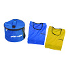 Sport-Thieme Teamhesjes-set 'Stretch Premium', Volwassenen, geel/blauw