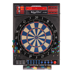 Elektronisch professioneel dartbord met lopend schrift