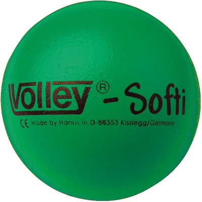 Volley Zachte foambal 'Softi', Groen