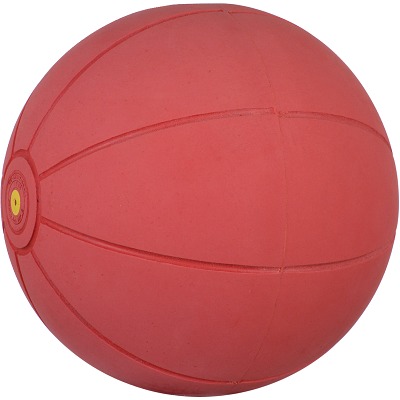 WV Medicinebal, 1,5 kg, ø 22 cm, rood