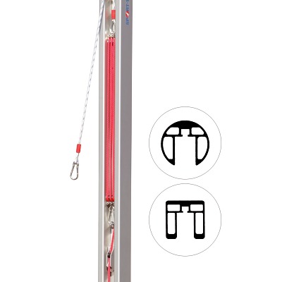 Reserve-spaninrichting katrol voor palen 80×80 mm en ø 83 mm, Voor DVV II-palen
