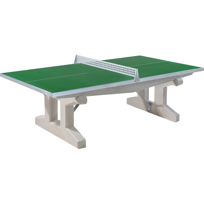 Sport-Thieme Tafeltennistafel "Premium", Antraciet, Lange poot, voor fundering
