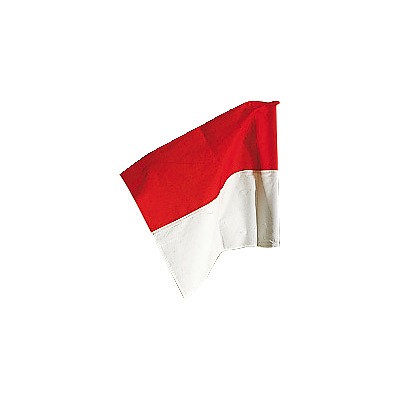 Sport-Thieme Vlag voor grenspaal ø 50 mm, Rood-wit