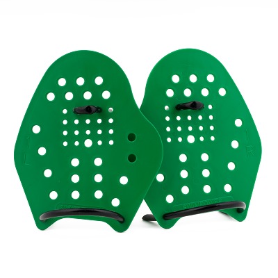 Sport-Thieme Zwempeddels "Swim-Power", Maat S, 19x16 cm, groen