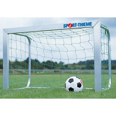 Sport-Thieme Voetbaldoelnet voor Mini-Voetbaldoel, 10 MW, Groen, Voor doel 1,20x0,80 m, doeldiepte 0,70 m