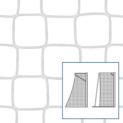 Kleinveld-/handbaldoelnet “80/100 cm”, Wit, 4 mm