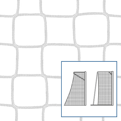 Kleinveld-/handbaldoelnet “80/100 cm”, Wit, 5 mm