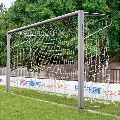Sport-Thieme Jeugd-Voetbaldoel in grondbussen, met gelaste verstekverbinding, ovaal profiel
