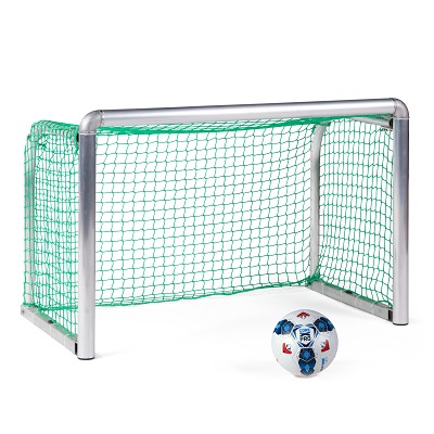 Sport-Thieme Mini-Voetbaldoel "Protection", Incl. net, groen (mw 10 cm), 1,80x1,20 m, diepte 0,70 m