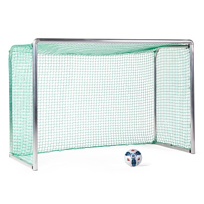 Sport-Thieme Mini-Voetbaldoel "Protection", Incl. net groen (mw 4,5 cm), 2,40x1,60 m, diepte 1,00 m