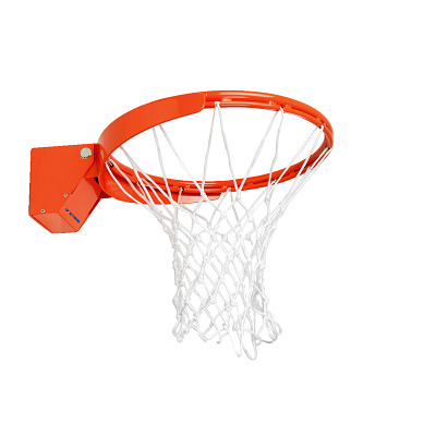 Sport-Thieme Basketbalring 'Premium', neerklapbaar, Neerklapbaar vanaf 35 kg, Zonder anti-wip net