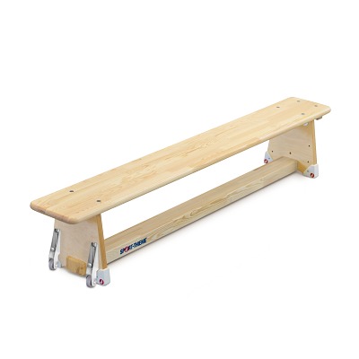 Sport-Thieme Turnbank "Original", 2 m, Met transportwielen