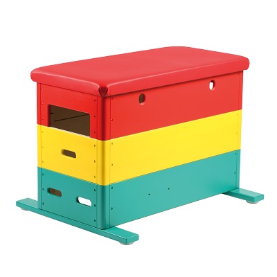 Sport-Thieme Springkast "Vario Mini", Met rij-inrichting