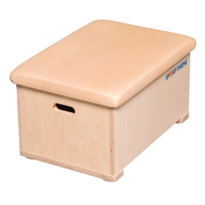 Sport-Thieme Springkast "Multiplex", 1-delig, Met bekleding van rundkernleder