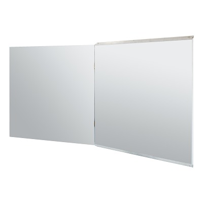 Seco Sign Folie-spiegel voor wandmontage, opvouwbaar, 1,00/2,00x1,75 m