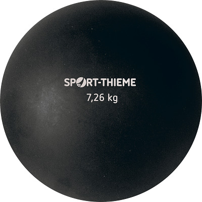 Sport-Thieme Trainings-Stootkogel "Kunststof", 7,26 kg, zwart, ø 150 mm