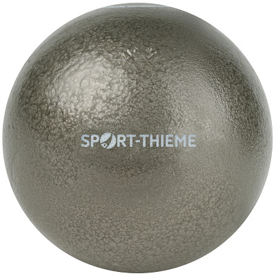 Sport-Thieme Wedstrijd-Stootkogel "Gietijzer", 4 kg, grijs, ø 102 mm
