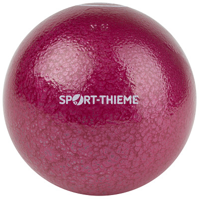 Sport-Thieme Wedstrijd-Stootkogel "Gietijzer", 5 kg, rood, ø 109 mm