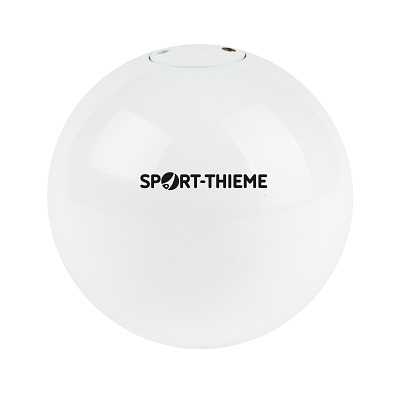 Sport-Thieme Wedstrijd-Stootkogel "Staal", 3 kg, wit, ø 97 mm