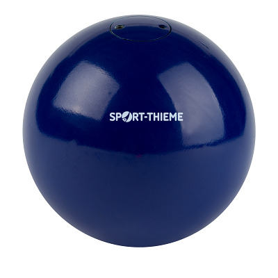 Sport-Thieme Wedstrijd-Stootkogel "Staal", 6 kg, blauw, ø 119 mm
