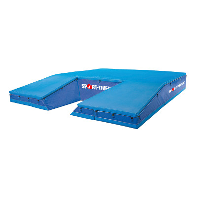 Sport-Thieme Polsstokspringmat "Type Super", 530x400x80 cm