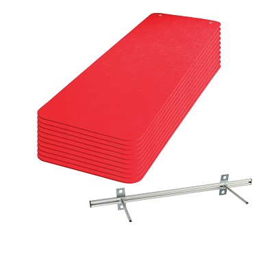 Sport-Thieme Gymnastiekmatten-Set "Fit & Fun", Rood