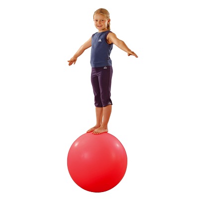 Evenwichtsbal, Neon rood, ø ca. 60 cm, 12 kg