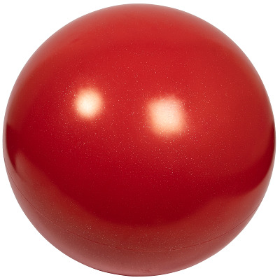 Evenwichtsbal , Rood met zilverglitters, o ca. 70 cm, 15 kg