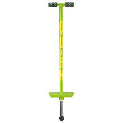Qu-Ax Pogo-Stick, Neongroen, L: 86 cm, tot 20 kg