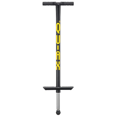 Qu-Ax Pogo-Stick, Zwart, L: 102 cm, 50-80 kg