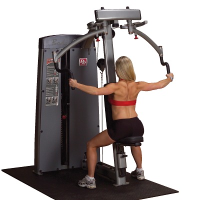 Body-Solid Butterfly/Butterfly Reverse Maschine "Pro Dual", Gewichtsblok 95 kg