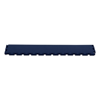 Ecotile Rand-/hoekstuk voor sportvloer, Randstuk, Donkerblauw, 7 mm