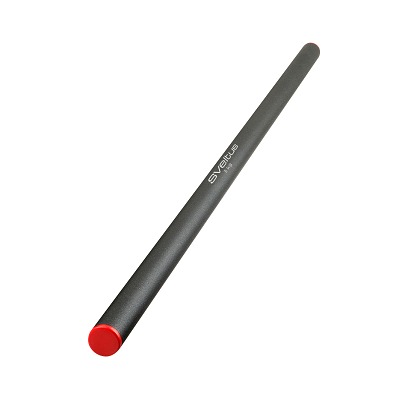 Sveltus Gewichtsstaaf "Weighted Bar", Rood