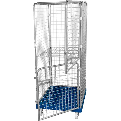 Sport-Thieme Materiaalwagen 'Classic-rolbox N°5', Met 1 vast schap, 2 Deuren