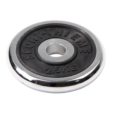 Sport-Thieme Halterschijf "Chroom", 2,5 kg
