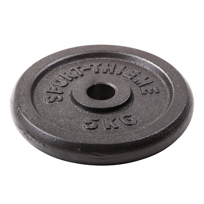 Sport-Thieme Halterschijf "Gietijzer", 5 kg