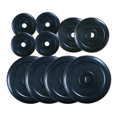 Sport-Thieme Halterschijven-set "Rubber