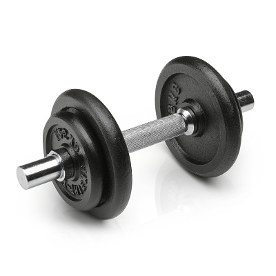Sport-Thieme Korte halter-set, Set 2 = 15 kg