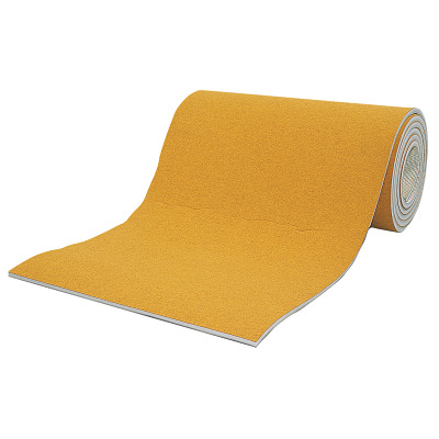 Sport-Thieme Vloerturnoppervlak "Wedstrijd", 12x12 m, Amber-geel, 35 mm, 1,5 m breed