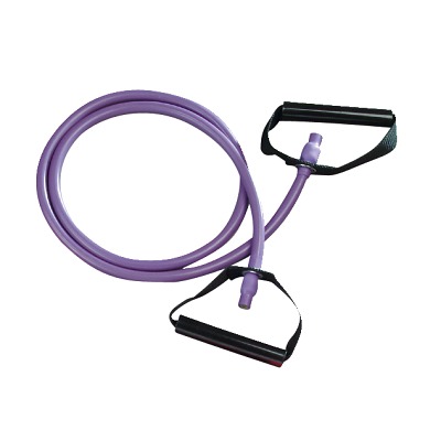 Sport-Thieme Fitness-Tube, Violet, sterk, 10-delige set