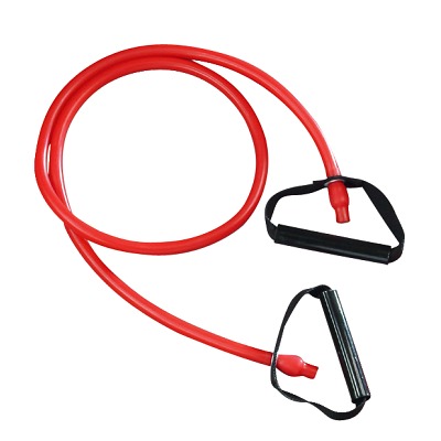 Sport-Thieme Fitness-Tube, Rood, Extra sterk, 10-delige set