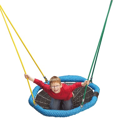Huck Seiltechnik Schommelstoel "Wabennest", Ophanghoogte 200 cm, Hennep