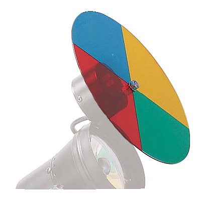 Kleurenwiel voor lichtspot
