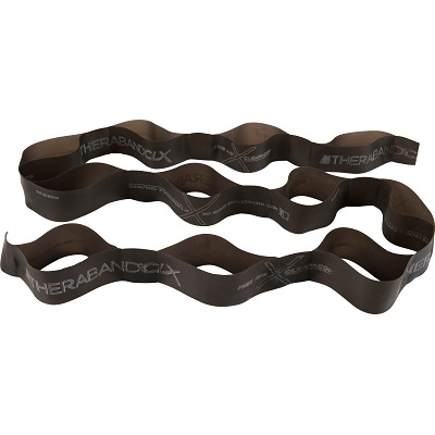 TheraBand Elastiekband "CLX", Zwart, speciaal sterk