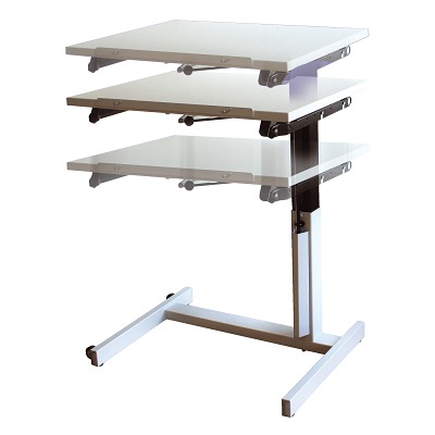 Möckel Therpietafel "ergo EP 2", Verstelbare wielen, 100x70 cm
