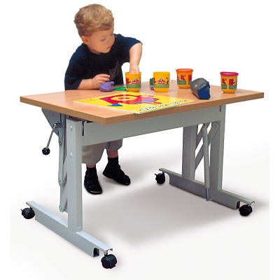 Möckel Therpietafel "ergo S 52", Verstelbare wielen
