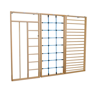 Sport-Thieme Turnwand-combinatie 'TuWa Kletterwand 3', Met valmatten
