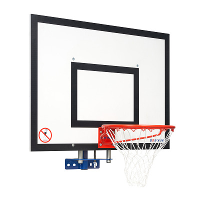 Sport-Thieme Basketbal-Wandset "Verstelbaar", Met hoogteverstelling