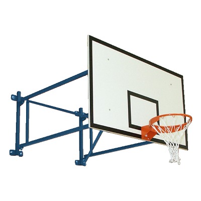 Sport-Thieme Basketbal-Wandset "Vaste uitvoering", Betonmuur
